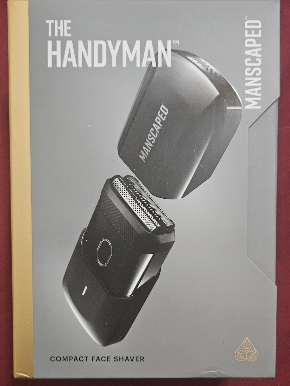 Manscaped The Handyman Compact Face Shaver — Black